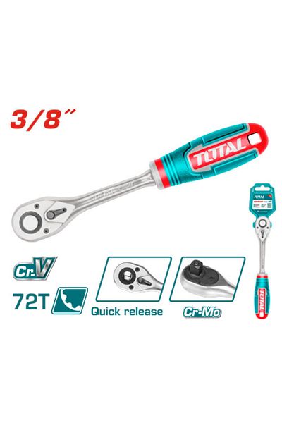 TOTAL Automatic hand, rubber hand 3/8"
