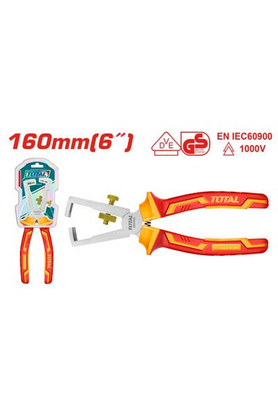 TOTAL 6" Insulated Hand Wire Stripper