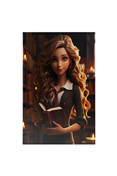 StoryGift Romania Tablou Canvas: Blonda Desteapta Lucrari De Arta, Papusa, Ac...