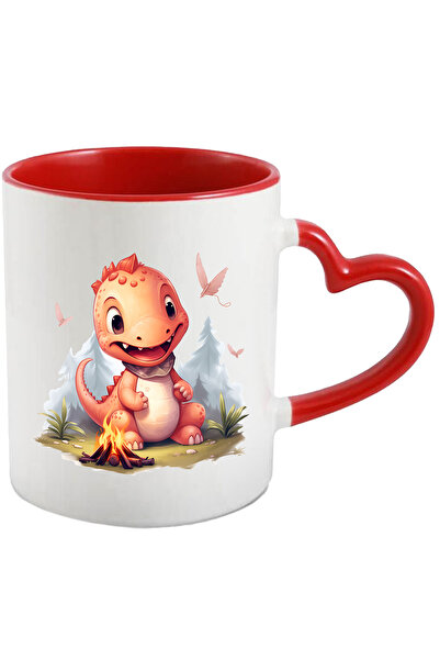 StoryGift Romania Cana Cu Un Dinozaur Vesel | Ilustratie | In Padure | Face F...