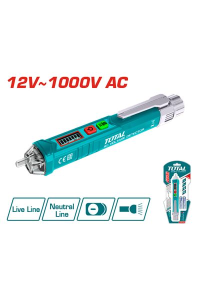 TOTAL 12v~1000ac voltage tester