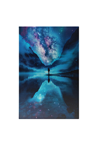 StoryGift Romania Tablou Canvas: Călătorie Printre Nnuanțele Reflectate În Ap...