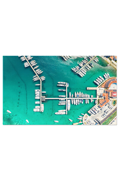 StoryGift Romania Tablou Canvas Peisaj Marin In Croatia - Vedere Aeriana