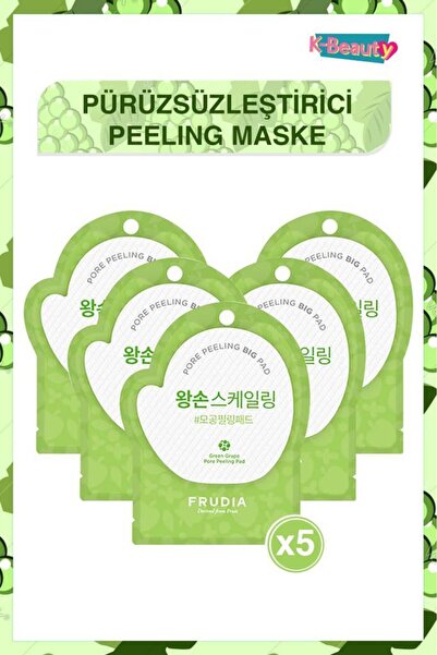 FRUDIA Green Grape Gözenek Kontrol Pore Peeling Pedi 5 Adet