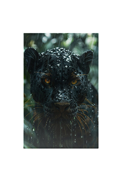 StoryGift Romania Tablou Canvas: Frumusețea Și Misterul Leopardului Prin Pică...