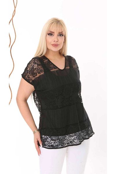 ViolettaXL Women's Plus Size Lace Bluz