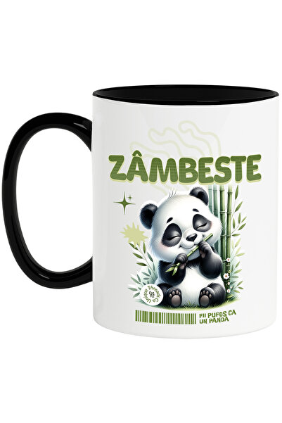 StoryGift Romania Cana Urs Panda Pui Zambeste Fii Pufos Ca Un Panda, 330ml, C...
