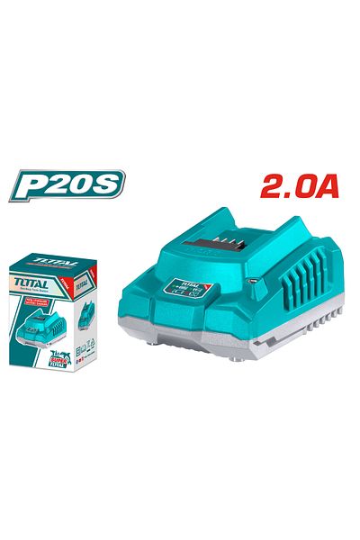 TOTAL 20v 2.0a battery charging base