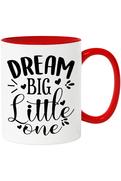 StoryGift Romania Cana Cu Inimioare Pentru Bebelusi Cu Mesajul "dream Big, Li...