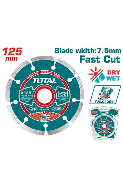 TOTAL 4 disc wall cutting machine disc 5"