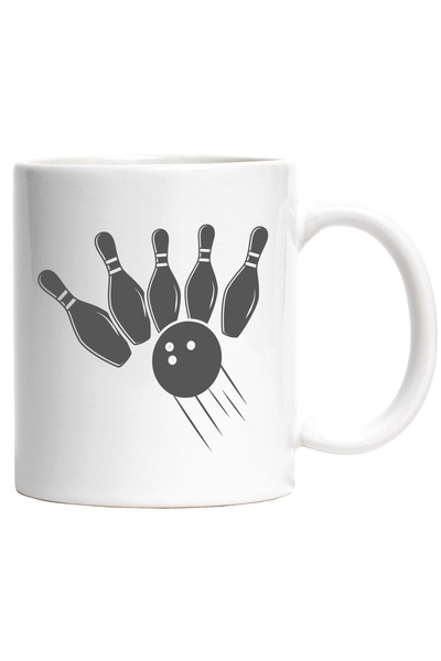 StoryGift Romania Cana Cu O Minge De Bowling Care Loveste Popicele Cu Maner A...