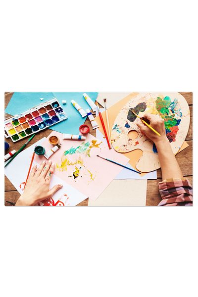 StoryGift Romania Tablou Canvas - Arta Crearii - Pasul Creativ Al Unui Pictor Talentat
