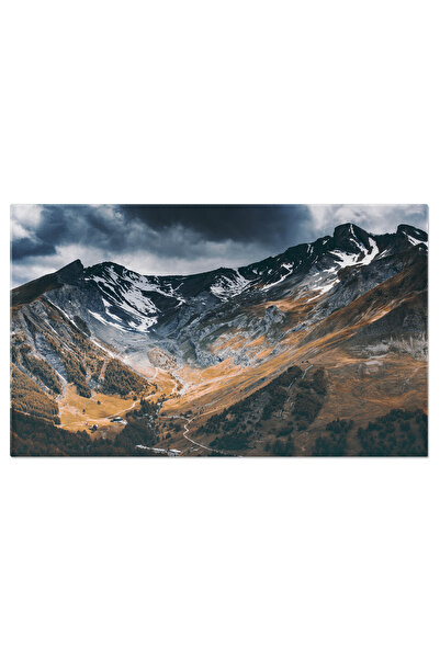 StoryGift Romania Tablou Canvas - Culorile Toamnei In Alpii Francezi: O Prive...