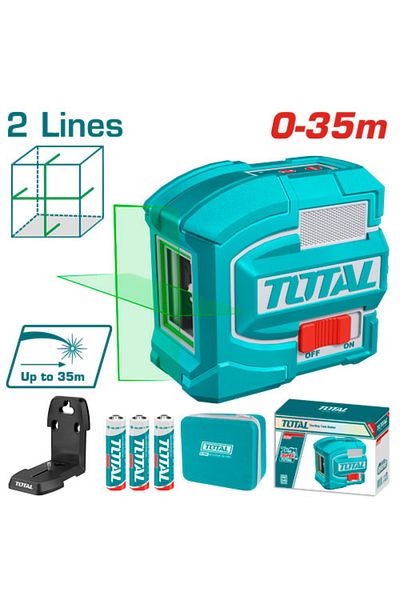 TOTAL 30m Green Electronic Laser Level