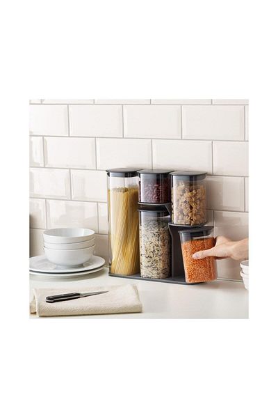 Joseph Joseph Podium 5 Piece Storage Container Set-Grey 33,3X31,5X10,9 cm