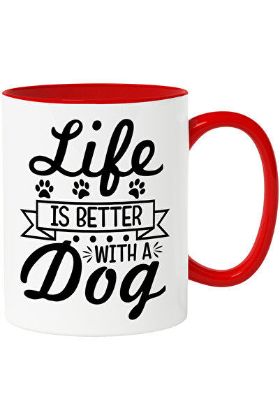 StoryGift Romania Cana Pentru Iubitorii De Caini Si Textul "viata E Mai Buna ...