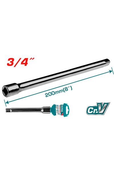 TOTAL 200mm 3/4" Automatic Hand Connection