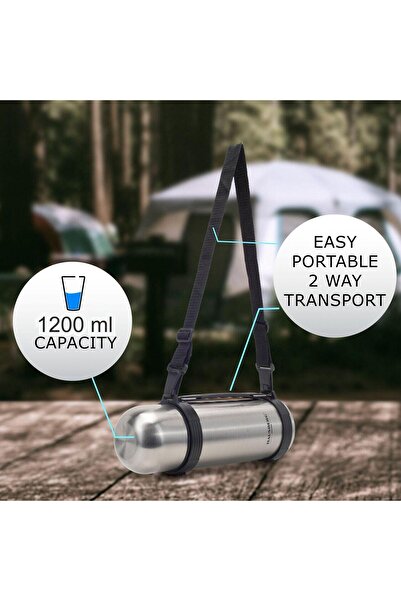 Hausberg Termos Hausberg HB-H1455, capacitate 1200ml, material inox