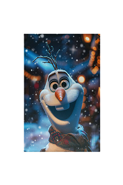 StoryGift Romania Tablou Canvas: Animație- Personajul Dinsey Olaf Cu Fular- F...