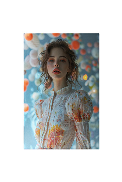StoryGift Romania Tablou Canvas: Eleganța Unui Port Simplu, Flora,l Pe O Silu...