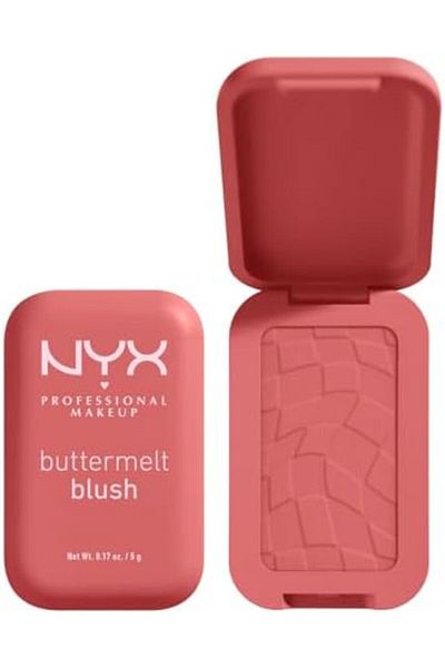 NYX Professional Makeup Buttermelt Blush, Powder Blush, up to 12 H Wear, Fade & Transfer Resistant,