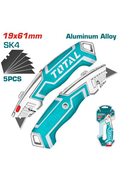 TOTAL 19x61mm scalpel with 5 internal spurs