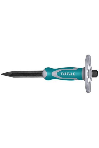 TOTAL Hand chisel with rubber handle