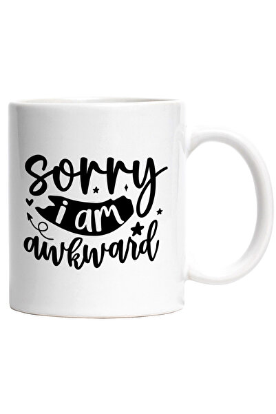 StoryGift Romania Cana Cu Stelute Si Inimioara Cu Textul "scuze Ca Sunt Ciuda...