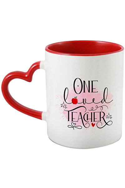 StoryGift Romania Cana Cu Mesajul "one Loved Teacher", Ilustratie, Scoala, El...