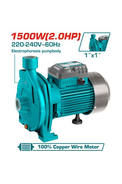 TOTAL 1500w 2.0hp water dynamo