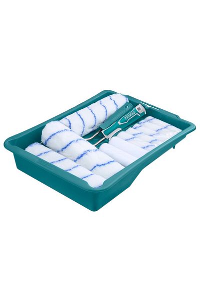 TOTAL 13pcs/set paint roller replacement kit with handle