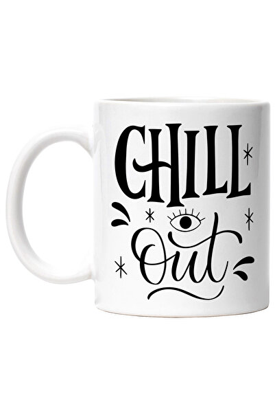 StoryGift Romania Cana Cu Indemnul De A Te Calma - Linistiti-va Cu Maner Alb,...