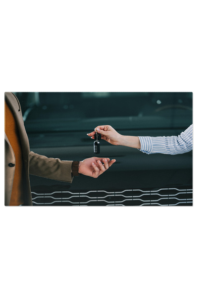 StoryGift Romania Tablou Canvas: Noua Achizitie, Showroom Auto, Cuplu, Chei, ...