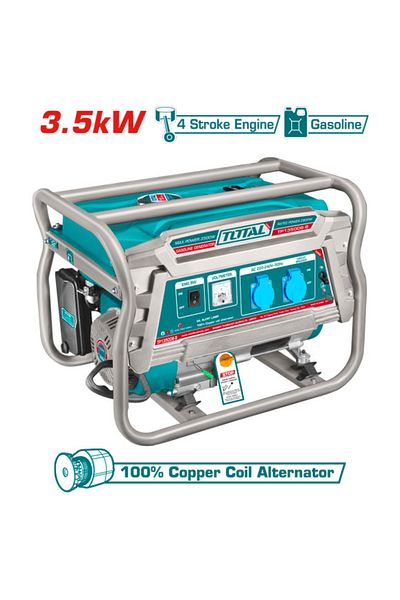TOTAL 3.5kw gasoline generator