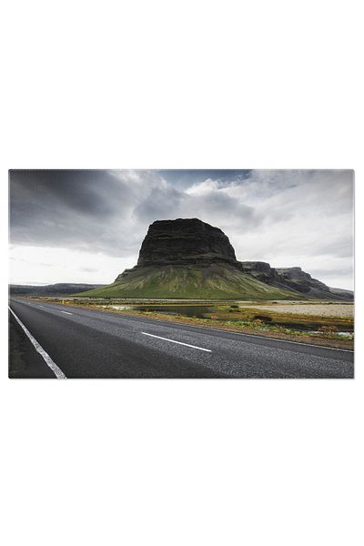 StoryGift Romania Tablou Canvas: Peisaj Rural In Islanda - Drum Prin Peisaje Uimitoare