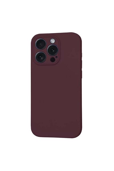 SKYDDAR INNOVATION Case for IPhone 15 Pro, Velvety Silicone, SoftFlex Magsafe, Burgundy, sticker set