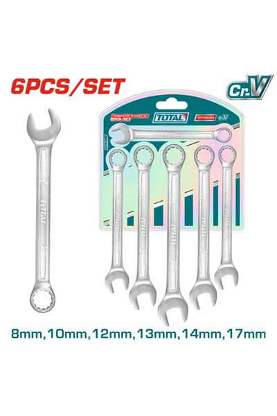 TOTAL 6pcs/set card combination key set