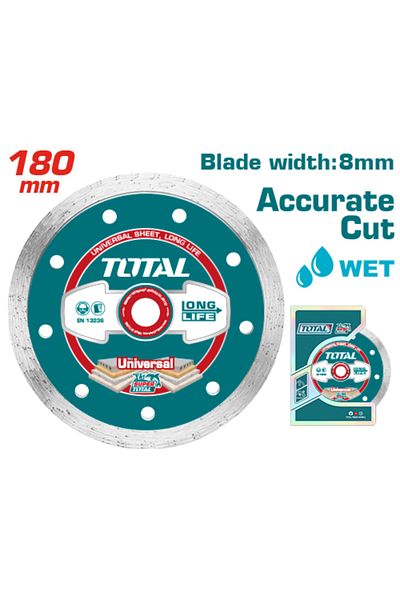 TOTAL Ceramic cutting disc 7" 22.2mm