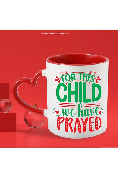 StoryGift Romania Mug for a good child and wanted by parents with a message in English - hearts, With,STG.
