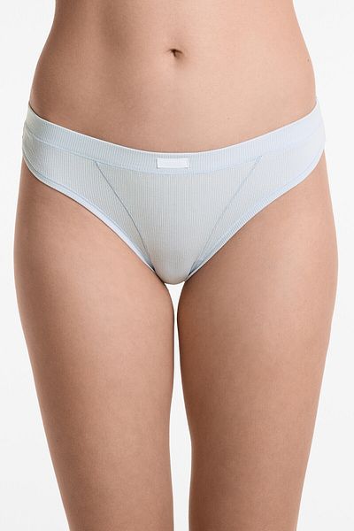 Oysho 3 rib classic logo briefs