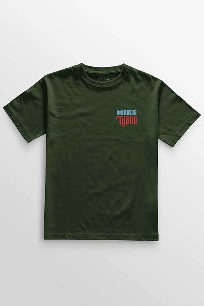 Kretas Χακί μπλουζάκι Mike Tyson Boxing Box Sport King Ring με στάμπα Unisex T-shirt