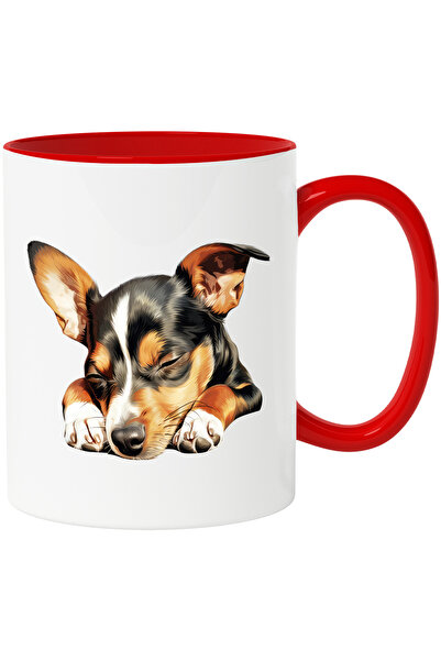 StoryGift Romania Cana Cu Un Catel Care Doarme Lat | Pe Labe | Ilustratie | In Lumea Viselor | Noa, Cu ,stg