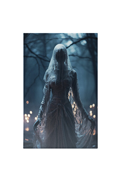 StoryGift Romania Tablou Canvas: Mireasă Fantomă- Halloween Pictura Digitala