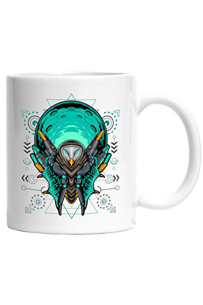 StoryGift Romania Cana Cu Bufnita, Mecha, Scifi, Robot, Geometric, Cyberpunk,...