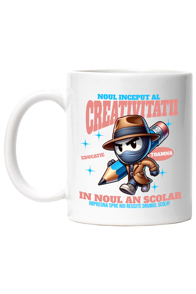 StoryGift Romania Cana Noul Inceput Al Creativitatii-in Noul An Scolar, 330ml...