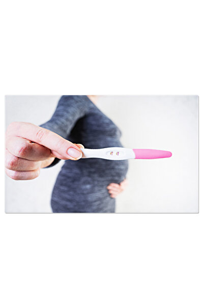 StoryGift Romania Tablou Canvas - Fericire In Asteptarea Unui Nou Membru In F...