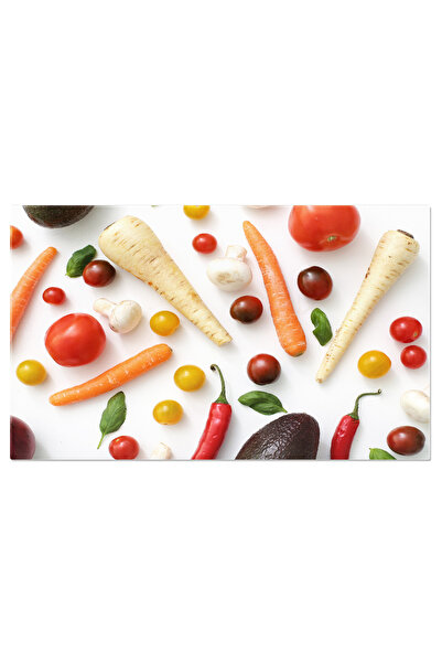 StoryGift Romania Tablou Canvas - Ingredientele Sanatoase Ale Bucatariei: Pia...