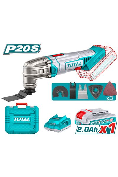 TOTAL 20V Multi-Purpose Decorative Rocket Plastic Bag with Battery and Charger