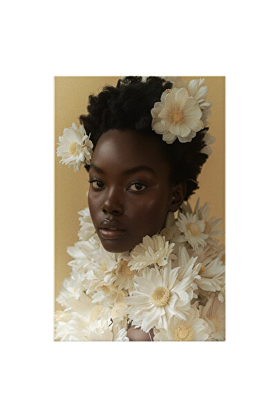 StoryGift Romania Tablou Canvas Diversitatea În Artă Feminitatea Doamnei Cu P...