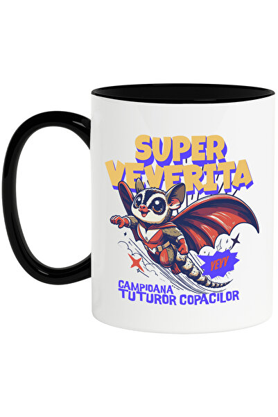 StoryGift Romania Cana Super Veverita-campioana Tuturor Copacilor, 330ml, Cer...